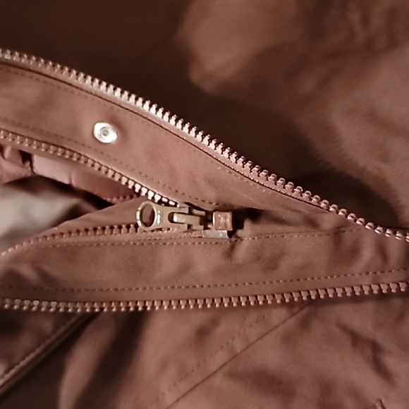 NWT LANDS END 3 in 1 coat/vest burgundy womens extra large - Picture 15 of 16